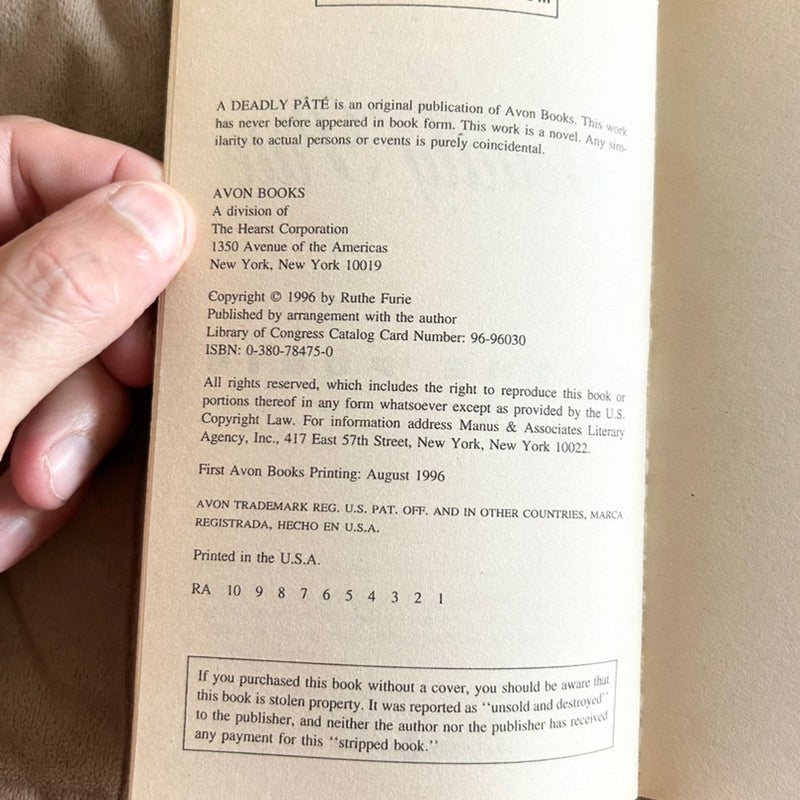 A Deadly Pate  1321
