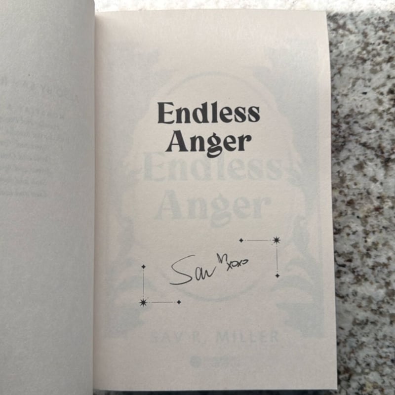 Endless Anger (Deluxe Edition) by Sav R. Miller, Paperback | Pangobooks