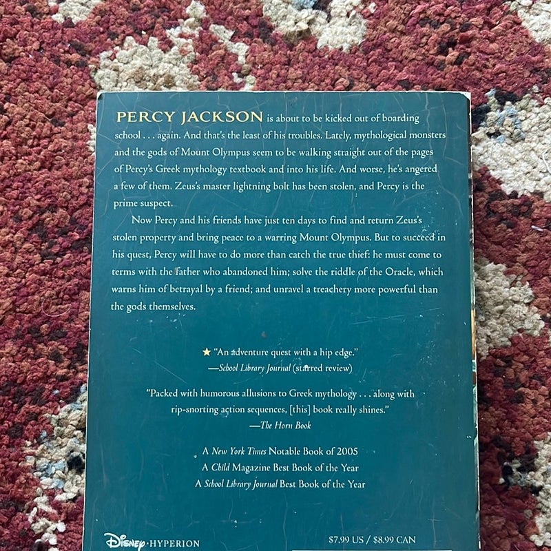 Percy Jackson and the Olympians, Book One the Lightning Thief (Percy Jackson and the Olympians, Book One)