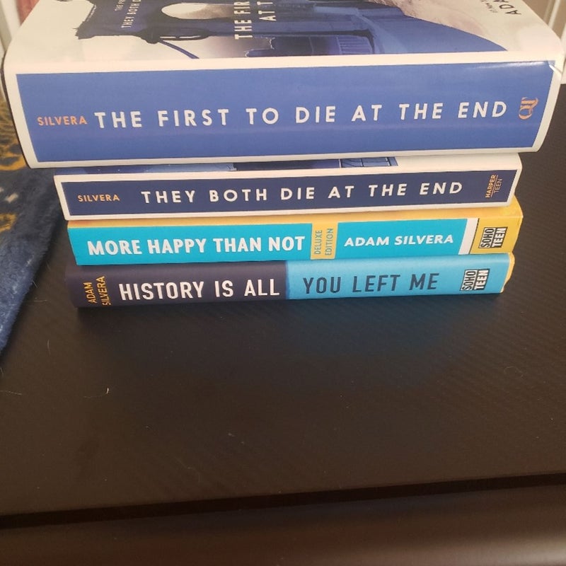 History Is All You Left Me + 3 Adam Silvera Books