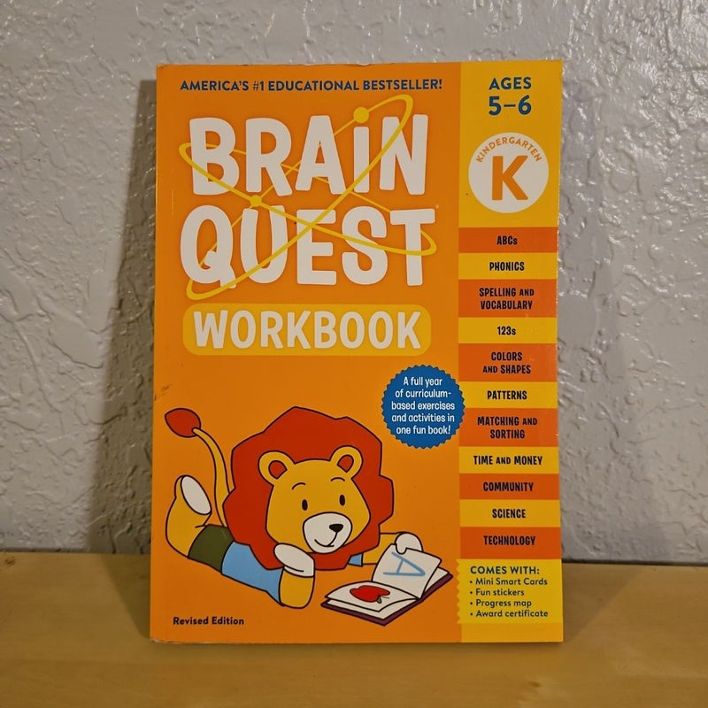 Brain Quest Workbook: Kindergarten Revised Edition