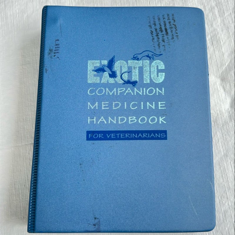 Exotic Companion Medicine Handbook
