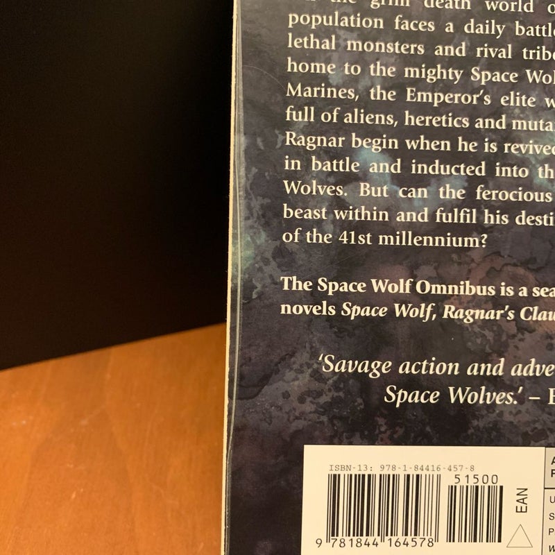 Warhammer 40k: The Space Wolf Omnibus & Second Omnibus: Space Wolf, Ragnar’s Claw, Grey Hunter, Wolfblade, Sons of Fenris, Wolf’s Honour