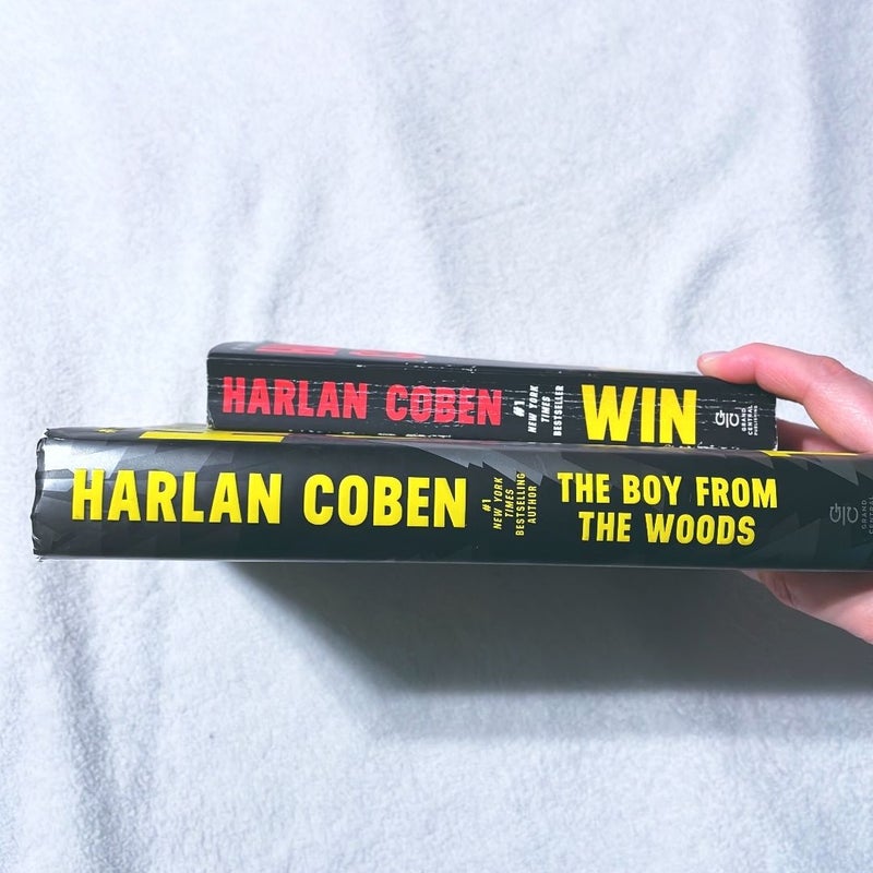 Harlan Coben 2 Book Hardcover Paperback Bundle