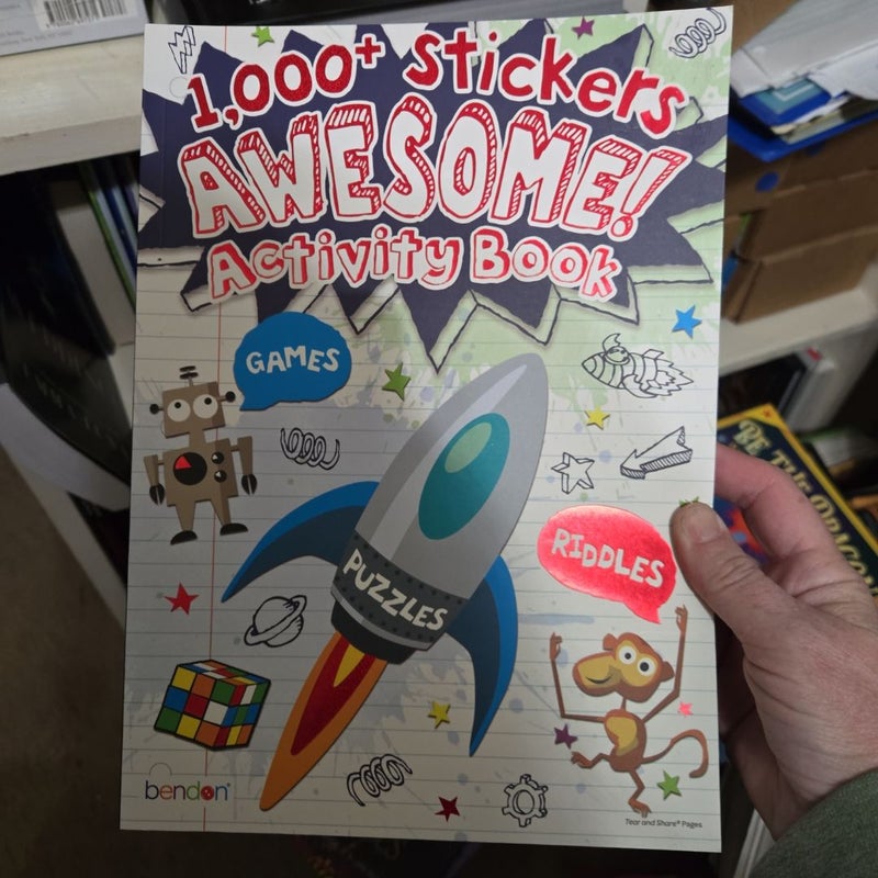 1,000+ Stickers Awesome! Activity Book