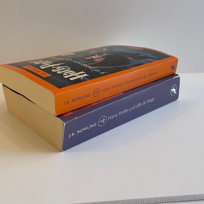 Spanish Language Harry Potter Book Bundle