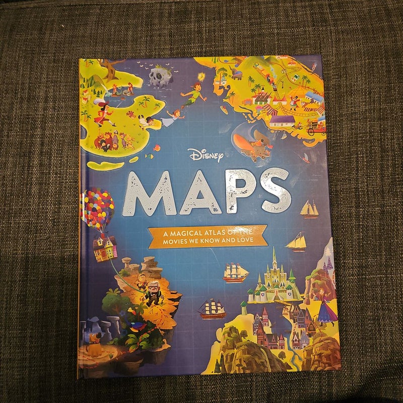 Disney Maps by Disney Books, Hardcover | Pangobooks