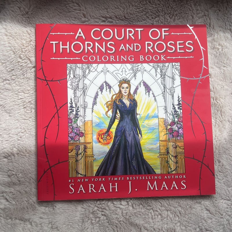 A Court Of Thorns and Roses Coloring Book: +40 High-quality Images of A  Court of Thorns and Roses (8.5*11 inches), Great Gift for Fans, Adults,   , Lovers Boys And girls by