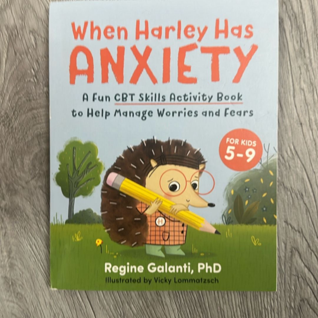 NEW! When Harley Has Anxiety Activity Book
