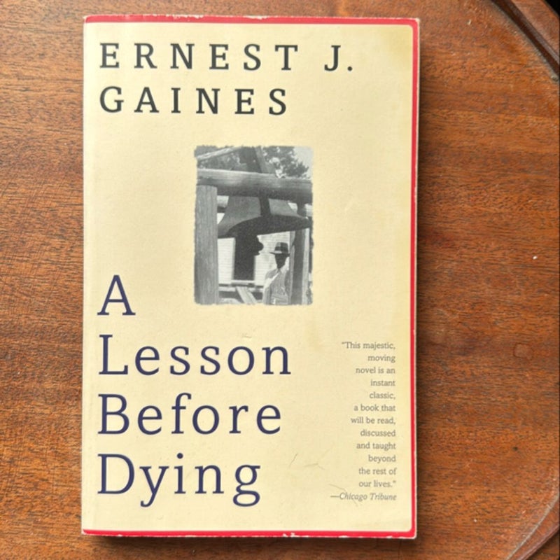 A Lesson Before Dying