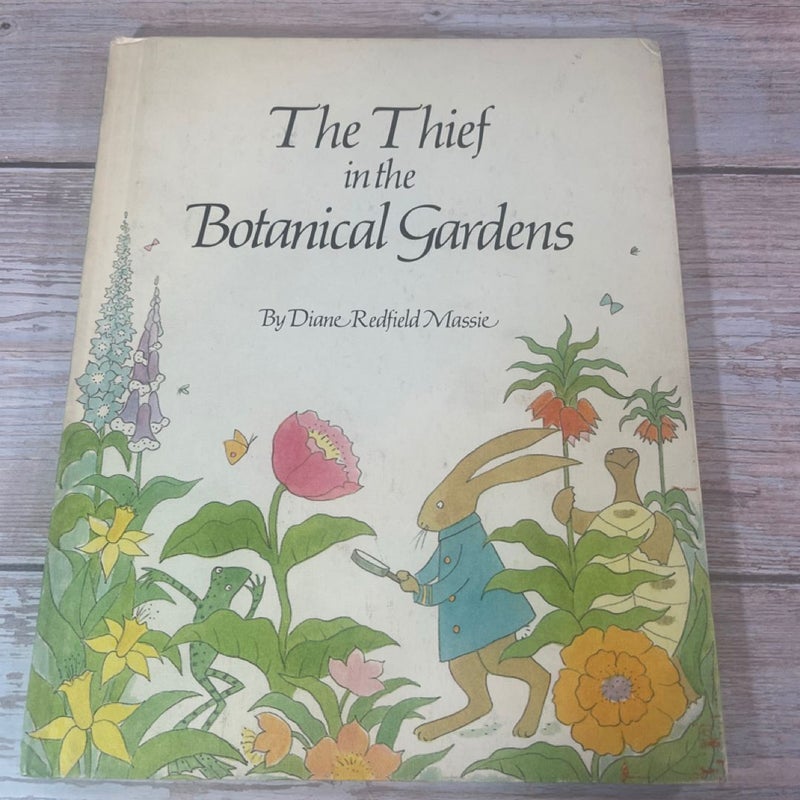 The Thief in the Botanical Gardens vintage 1st printing