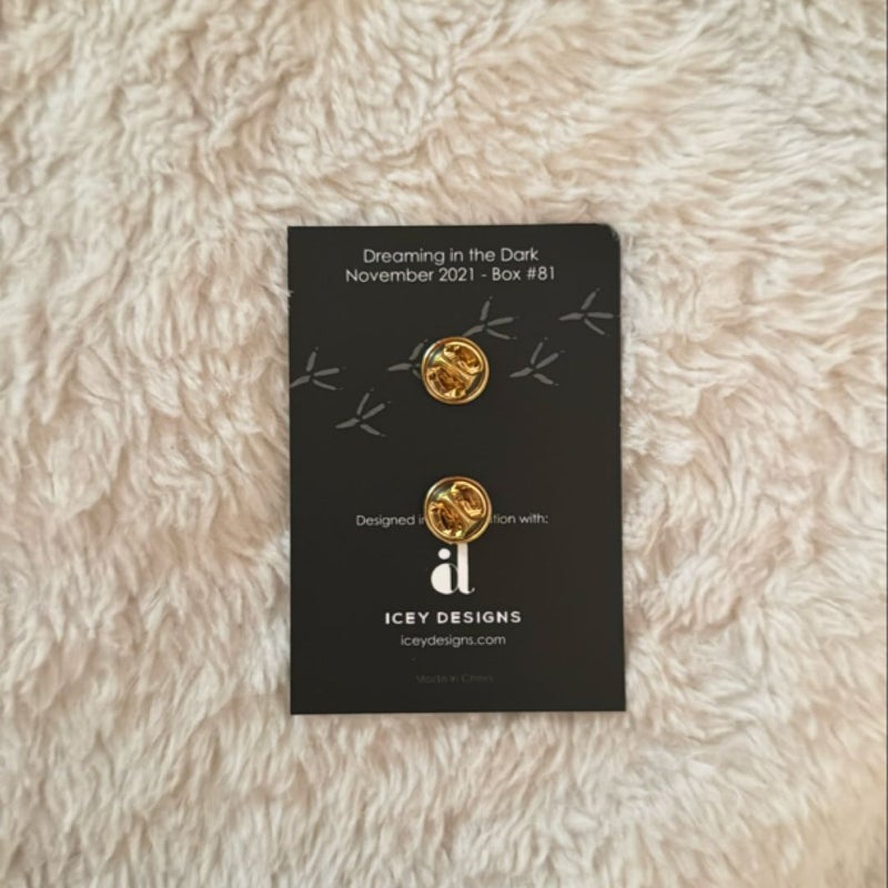 Dreams Lie Beneath enamel pin (Owlcrate exclusive)