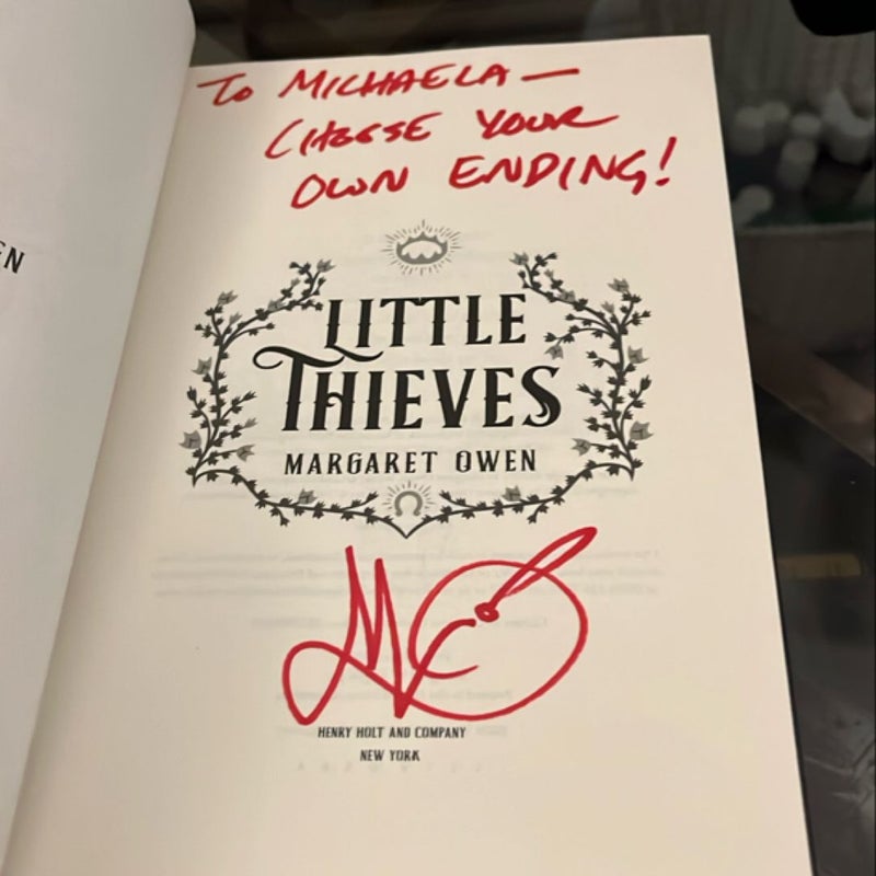 Little Thieves Signed