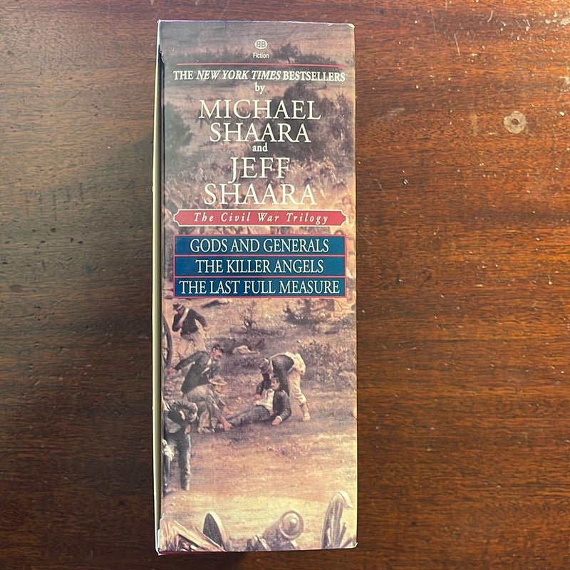 The Civil War Trilogy 3-Book Boxset (Gods and Generals, the Killer Angels, and the Last Full Measure)