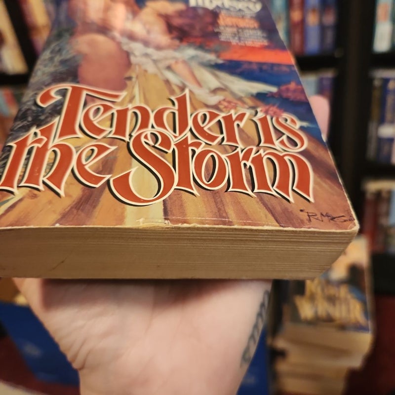 Tender Is the Storm 1st Edition Clinch Cover Rare by Johanna 
