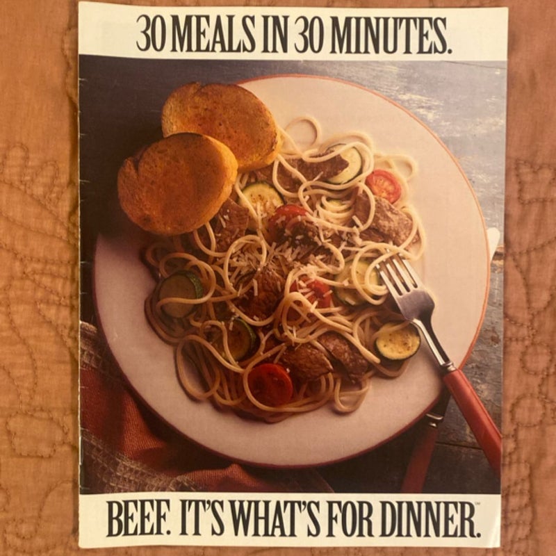 30 Meals in 30 Minutes