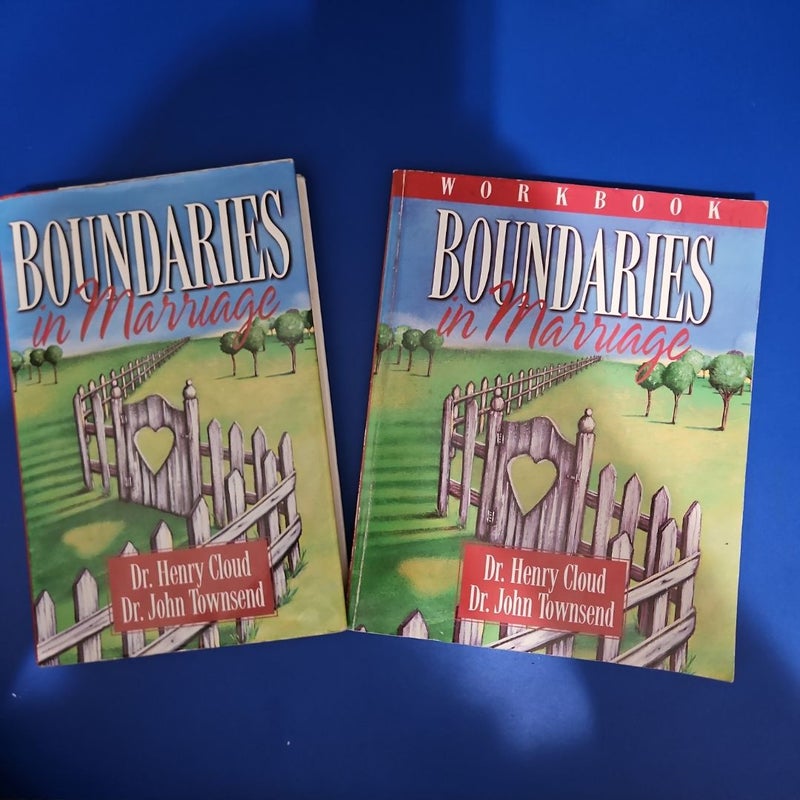 Boundaries in Marriage PLUS Workbook (MSRP $12.99)