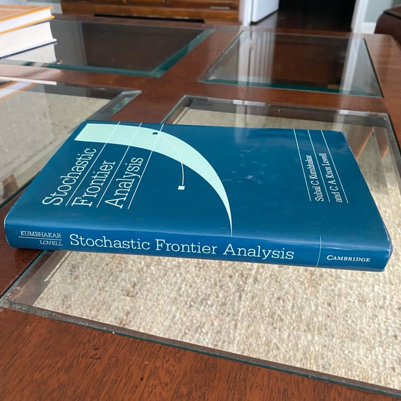 Stochastic Frontier Analysis