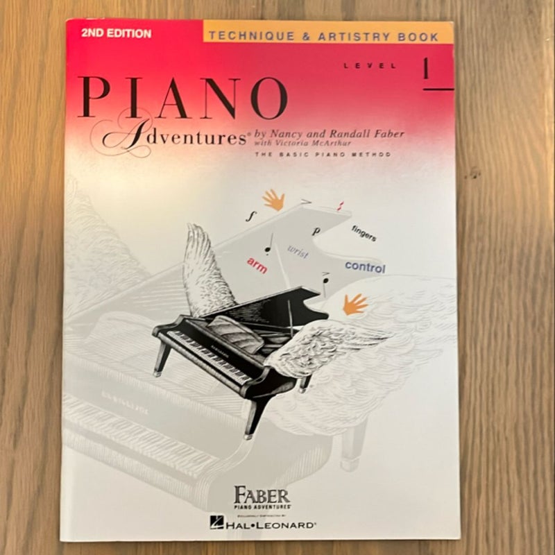 Piano Adventures - Technique and Artistry Book - Level 1