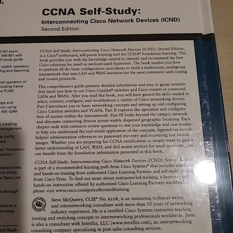 CCNA Self-Study: Interconnecting Cisco Network Devices (ICND) 640-811
