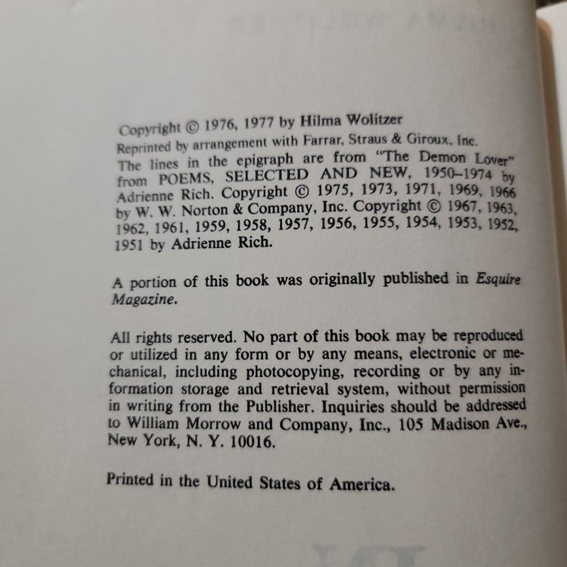 In The Flesh (1976 Book Club Edition)