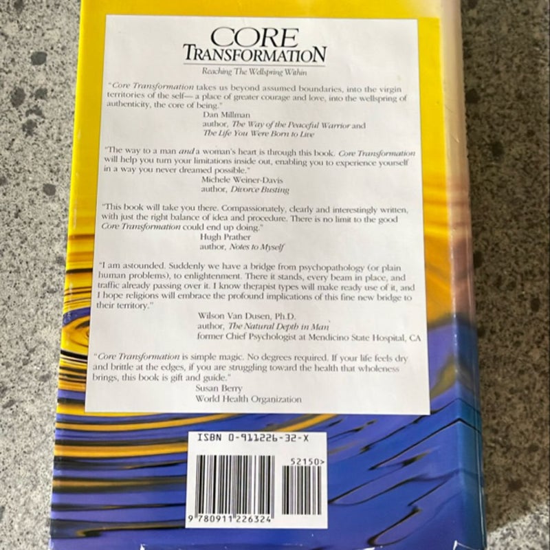 Core Transformation by Andreas Connirae, Tamara Andreas