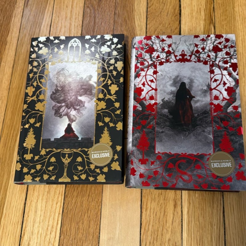 One Dark Window & Two Twisted Crowns Barnes and Noble Exclusive Editions