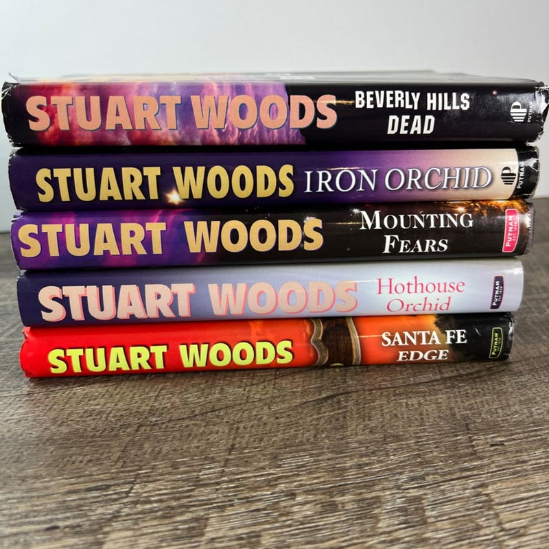 Stuart Woods Lot of 5 