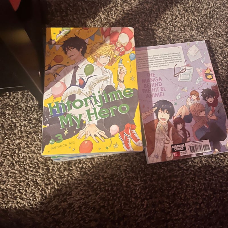 Hitorijime my hero manga vol 1-7