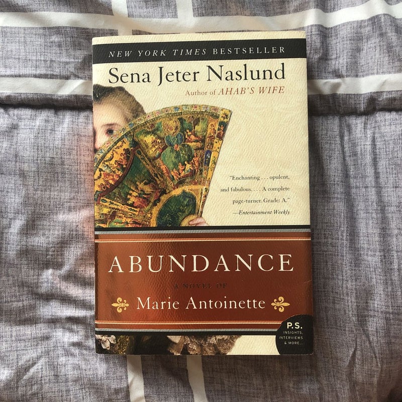 Abundance, a Novel of Marie Antoinette