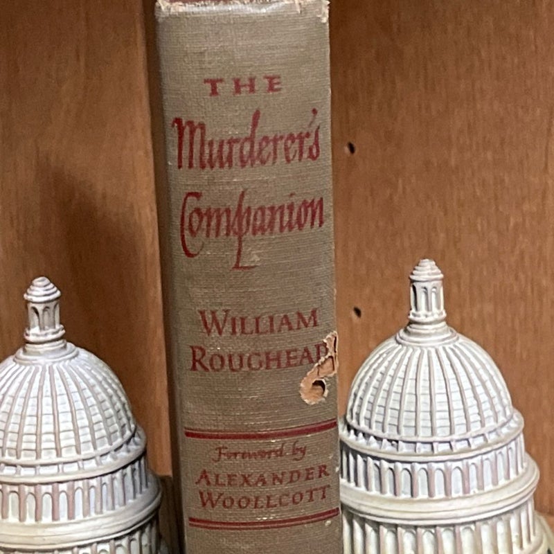 The Murderer’s  Companion By William Roughead Vintage HC/DJ The Reader’s Club