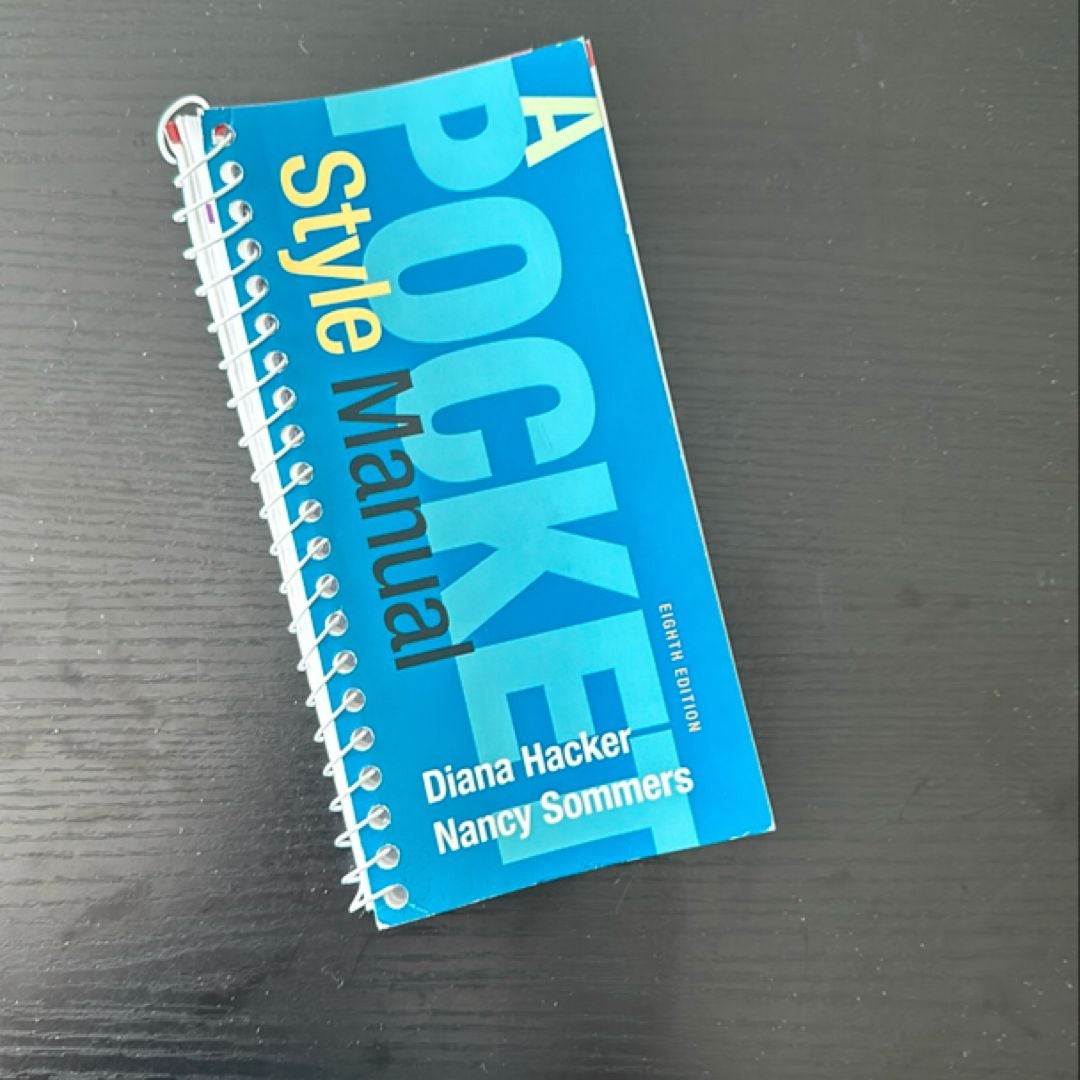 A Pocket Style Manual