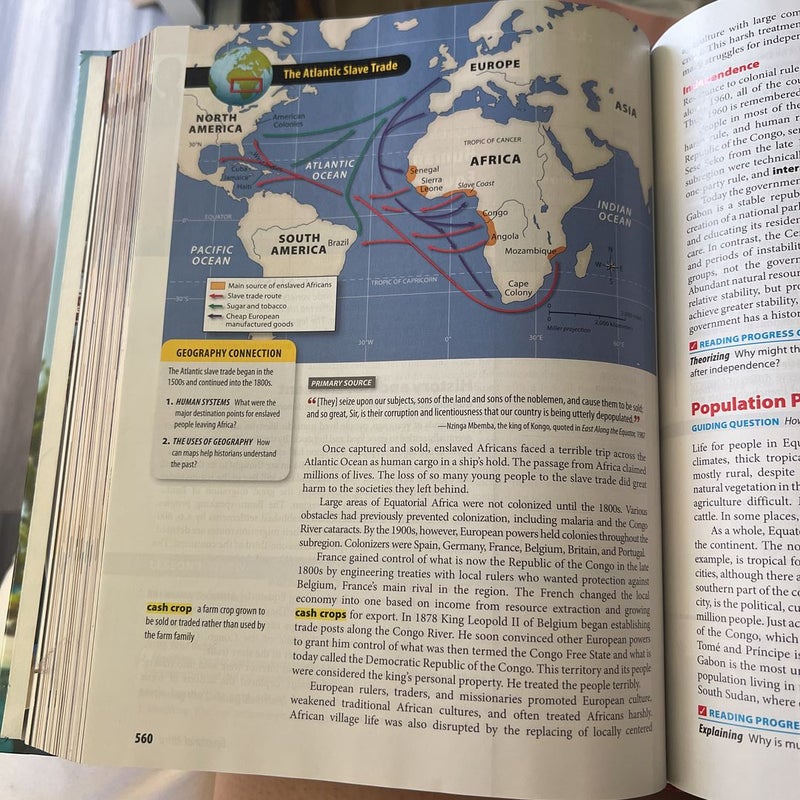 Geography: the Human and Physical World, Student Edition