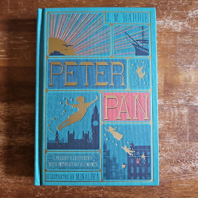 Peter Pan (MinaLima Edition) (lllustrated with Interactive Elements)