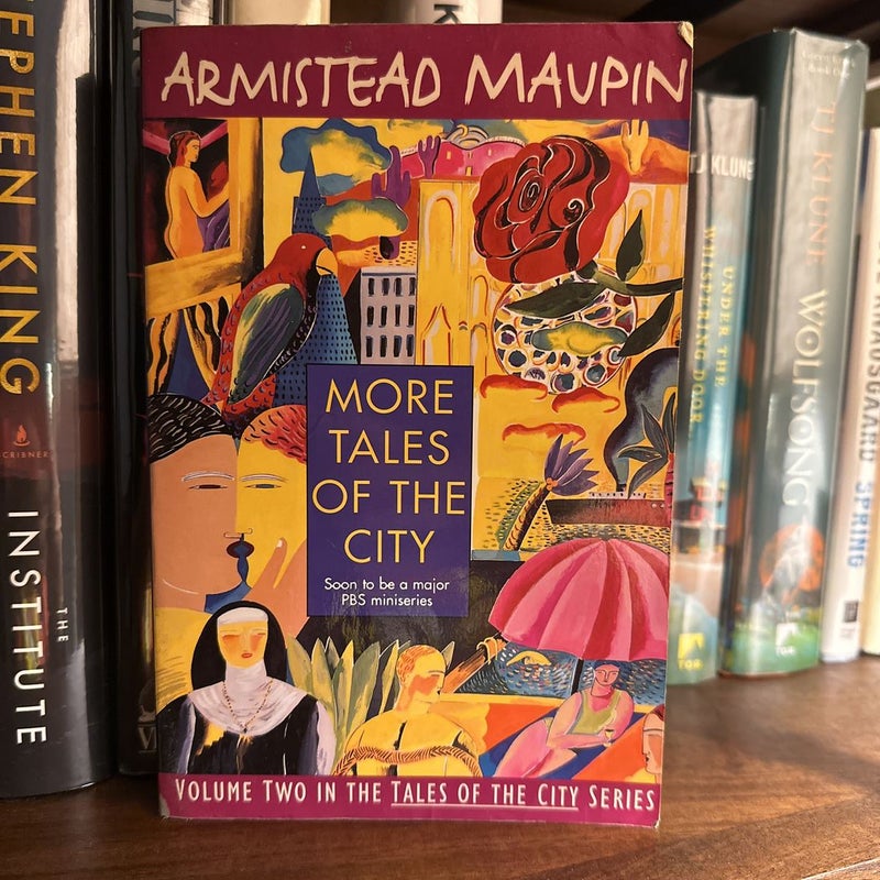 LGBT Fiction 📚 | More Tales of the City by Armistead Maupin | Paperback 