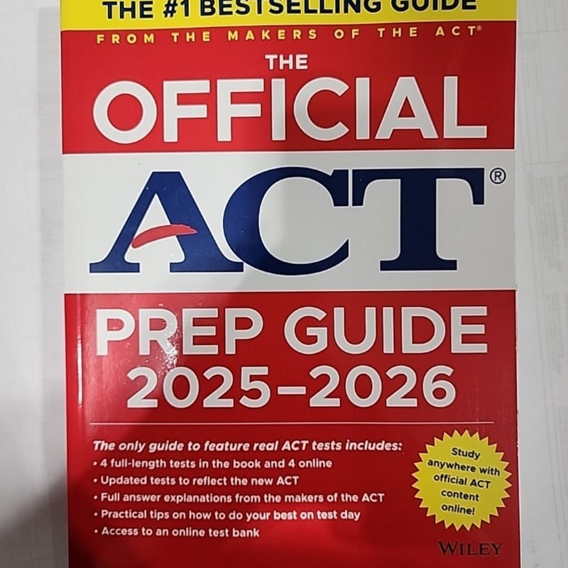 The Official ACT Prep Guide 2025 - 2026