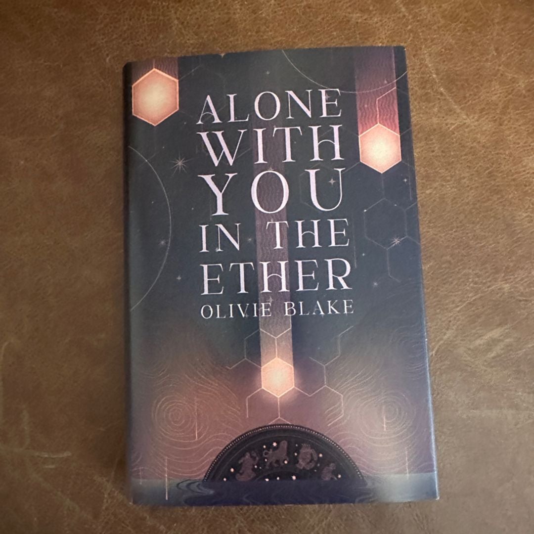 Alone With You hotsell In The Ether by Olivie Blake, Illumicrate SE