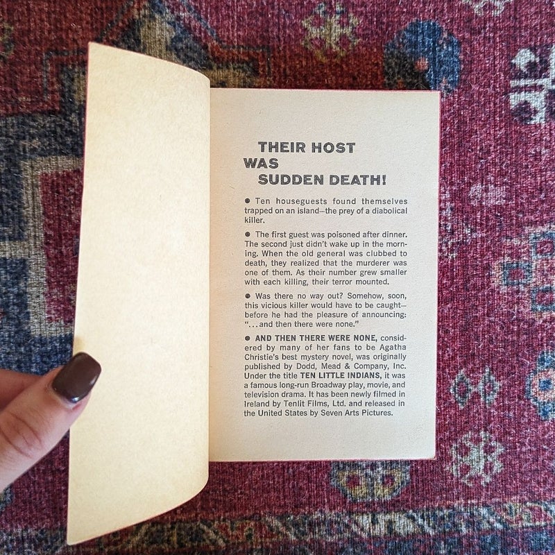 Ten Little Indians; And Then There Were None