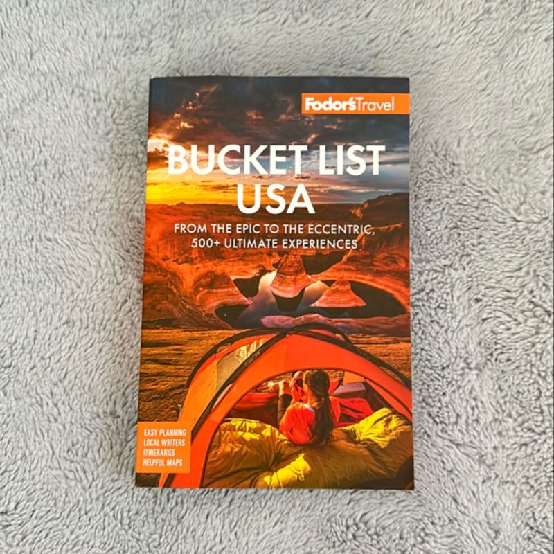 Fodor's Bucket List USA