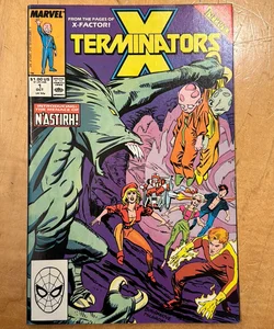 X Terminators Oct. 1 Marvel comic