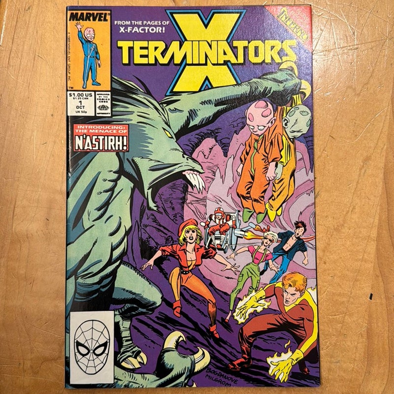 X Terminators Oct. 1 Marvel comic