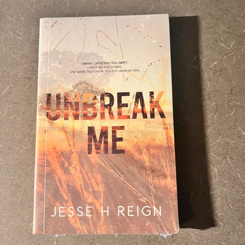 Unbreak Me (Signed) 