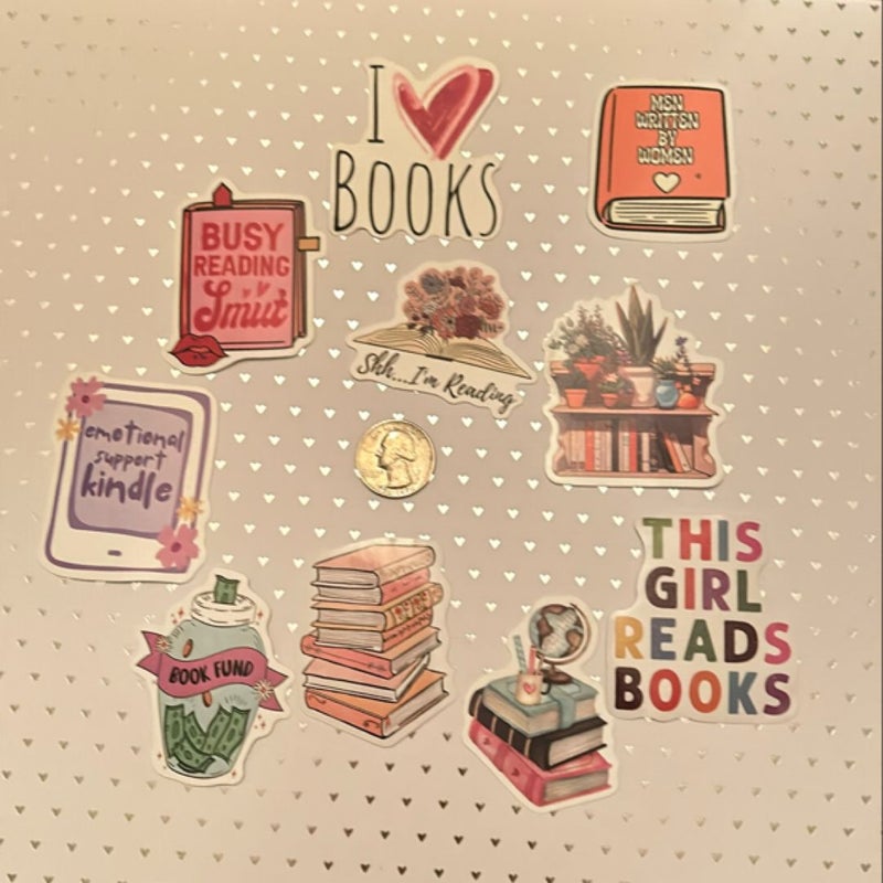 Bookish Stickers