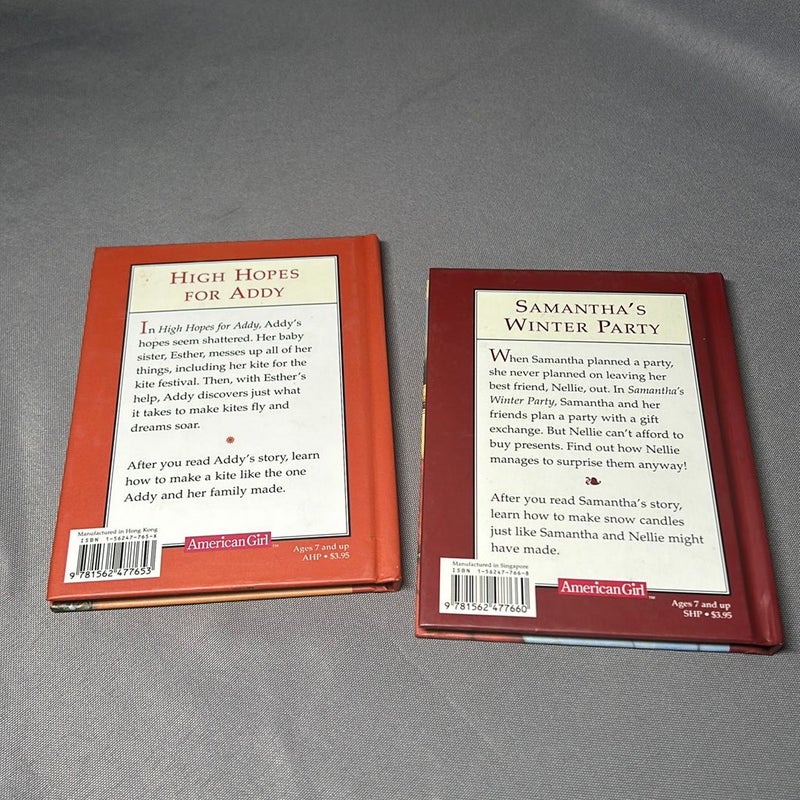 Set of 2 American Girls Short Stories Books