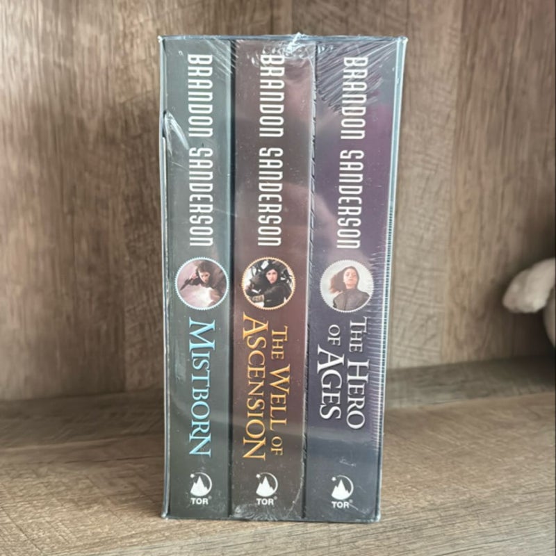 Mistborn Trilogy TPB Boxed Set (New In Shrinkwrap)