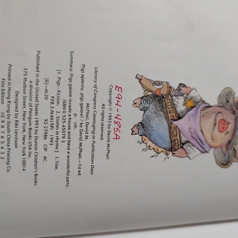 Pigs Aplenty, Pigs Galore!