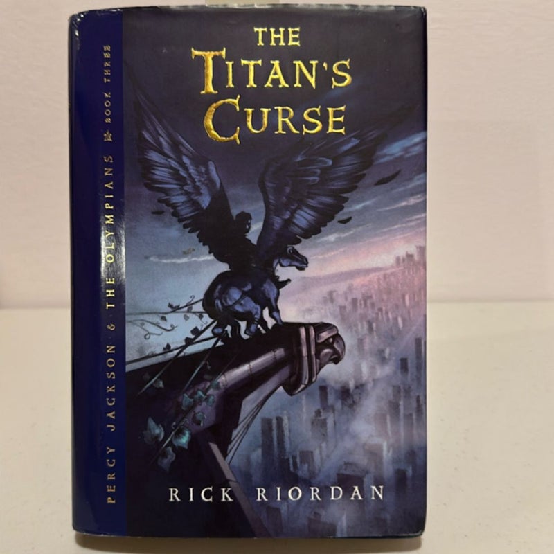 Percy Jackson and the Olympians- hardcover - Book Three the Titan's Curse (Percy Jackson and the Olympians, Book Three)
