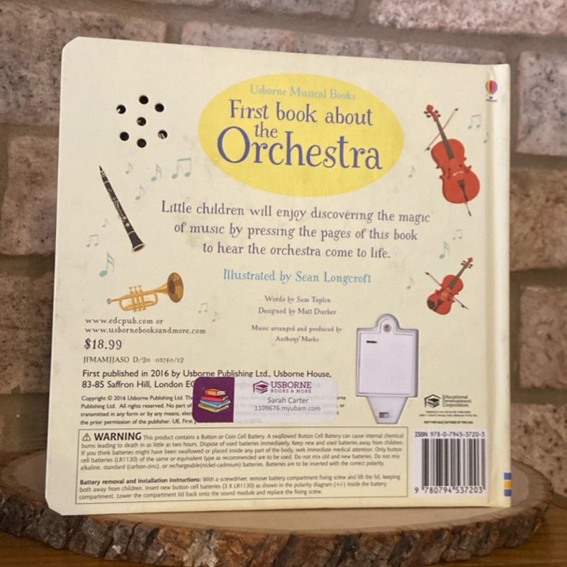 First book about the Orchestra