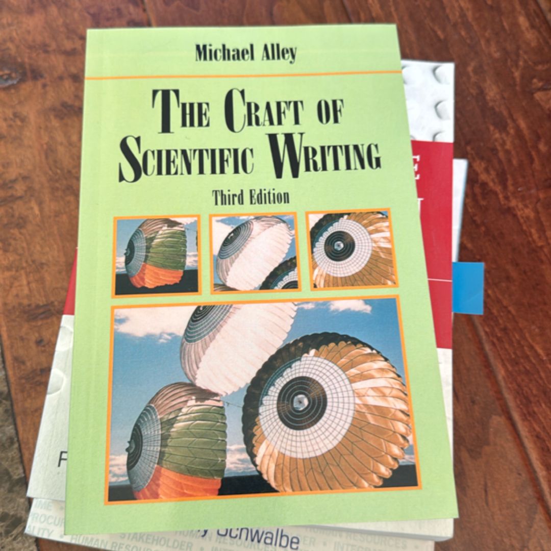 The Craft of Scientific Writing