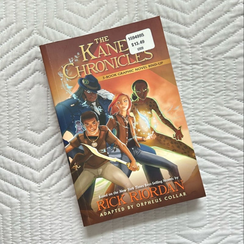 The Kane Chronicles 3-Book Graphic Novel Bind Uo